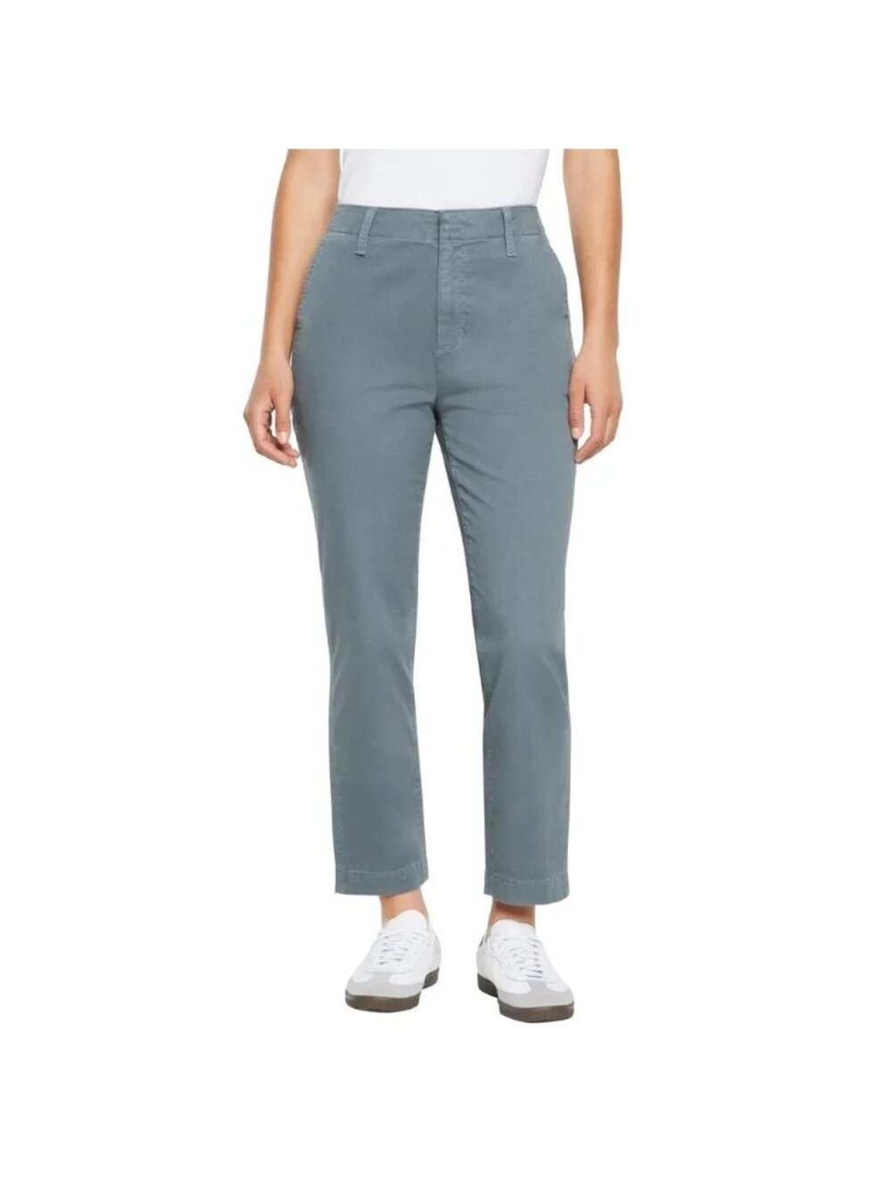 Gap Women's 10 Blue Chino Pants Cotton Blend B0905